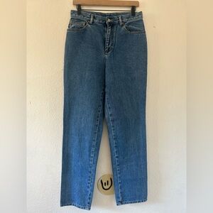 Lauren Jeans Co cotton blue jeans size 8